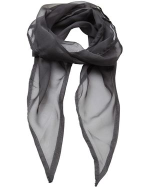PREMIER Ladies/ Work Chiffon Formal Scarf (Dark) - Black