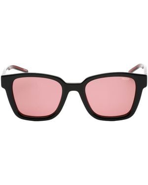 BOSS Burgundy Lensed Detail Sunglasses - Pink