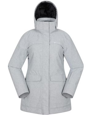 Mountain Warehouse Snowdrift Waterdichte Ski Jas (Lichtgrijs)
