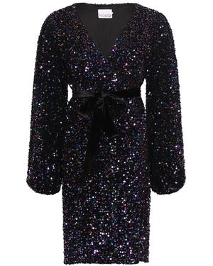 Noella Teagan Wikkeljurk In Lila - Zwart