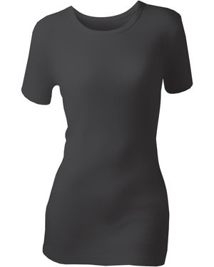 Heat Holders Ladies Short Sleeved Thermal Top By - Black