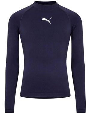 PUMA Basislaagshirt Met Logo - Blauw