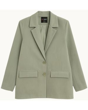 MixRay Oversized Blazer - Green