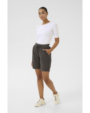 Kaffe Short Regular Fit - Wit