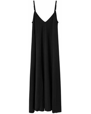 Basiclo Chloe Long Dress - Zwart