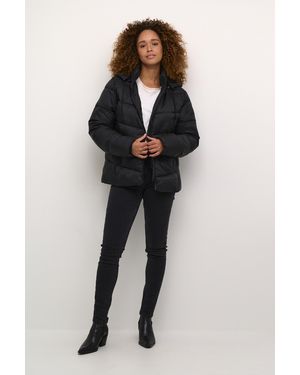 Kaffe Jas Regular Fit Black Deep - Zwart