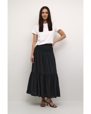 Kaffe Rok A-shape Black - Zwart