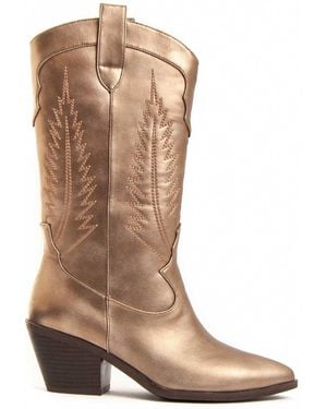Montevita Heel Boot Tejan2 - Brown