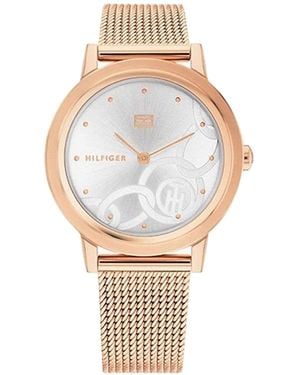Tommy Hilfiger Ladies Watch Quartz Stainless Steel - Metallic