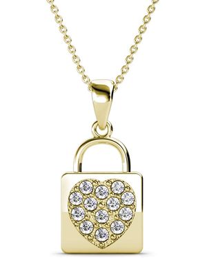 Myc Paris Lock Hart Hangers - Metallic