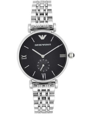 Emporio Armani Ar1676 Dial Watch - Metallic