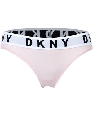 DKNY Korte Broek Van Katoen-Modal Met Stretch En Logo Tailleband - Zwart