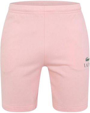 Lacoste Sweat Shorts Katoenmix - Roze