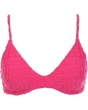 HUGO Vrouwen/ Driehoek Bikinitop - Roze