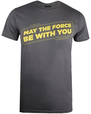 Star Wars May The Force Be With You T-Shirt Cotton - Multicolour