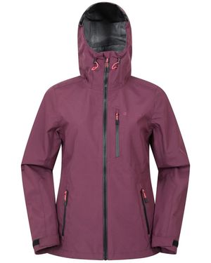 Mountain Warehouse Bachill 3-Laags Waterdicht Jack (Bes) - Paars