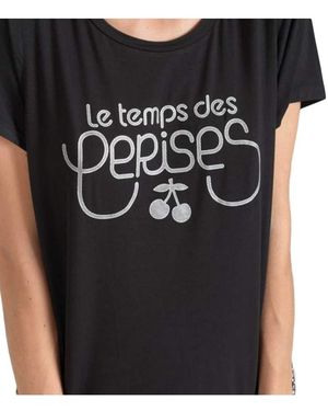 Le Temps Des Cerises S T-Shirt Domi - Zwart