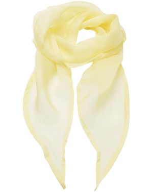 PREMIER Ladies/ Work Chiffon Formal Scarf (Lemon) - Yellow