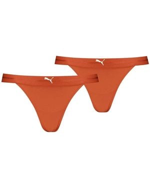 PUMA Effen Tanga (Verpakking Van 2) (Vlam) - Oranje