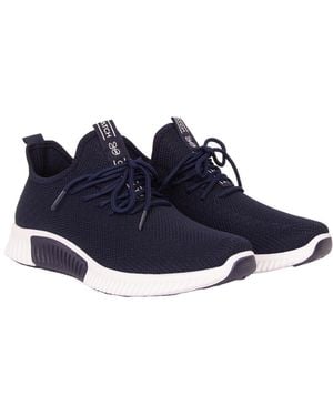 Crosshatch Rideout Trainers - Blue