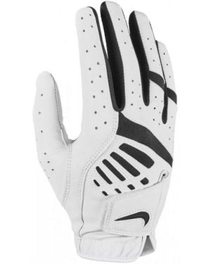 Nike Ladies Dura Feel Ix Right Hand Golf Glove - White