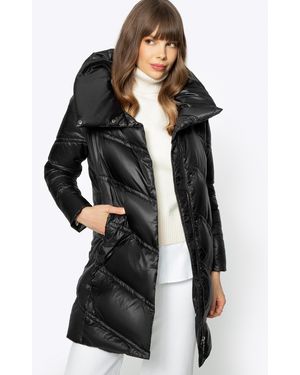 Wittchen Donsjack Met Hoge Kraag Nylon - Zwart