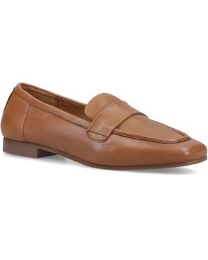 Hush Puppies Sutton Leather Loafers - Brown