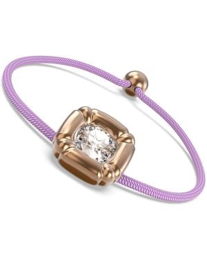 Swarovski Dulcis Bracelet, Cushion-Cut Crystals 5617983 - Pink