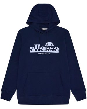 Ellesse Pullover Hoodie (Marine) - Blauw