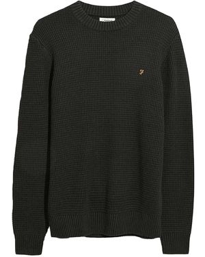 Farah Foraker Crew Neck Sweater - Zwart