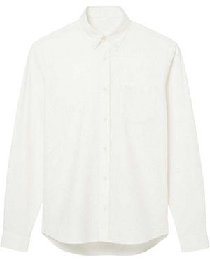 Lacoste Katoenen Jersey Regular Shirt - Wit