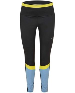 Head Colour Block Pocket Mid Rise Legging - Zwart