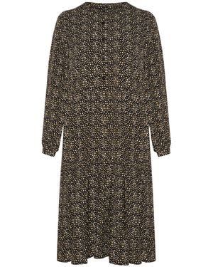 Noella Porter Lipe-jurk In Zwart/multicolour - Grijs