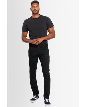 Alessandro Salvarini A. Salvarini Jeans Slim Fit Stretch Denim 5-Pocket – - Blauw