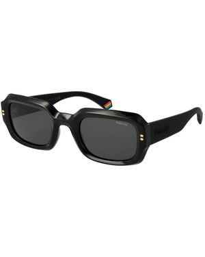 Polaroid Black Plastic Sunglasses