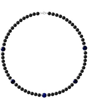 Rodney & Rolf Necklace Sterling 925 Houston - Black