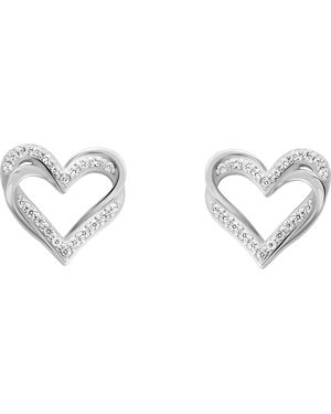 Orphelia 'Cecilia' 925 Sterling Stud Earrings - Metallic