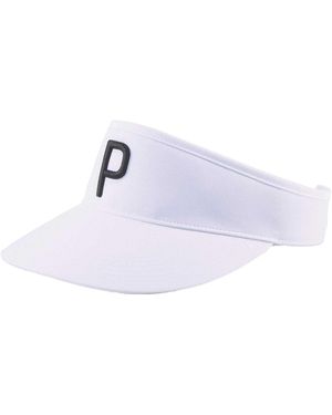 PUMA Golfpet Met Geborduurd Logo /Zwart) - Wit