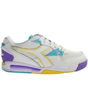 Diadora Rebound Ace Multicoloured Trainers - Blue