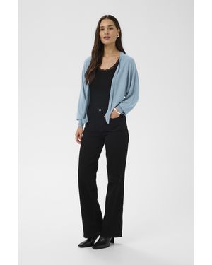 Kaffe Vest Kalizza Vest Regular Fit - Blauw