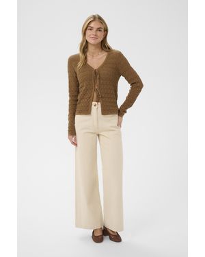Saint Tropez Vest Ronettesz Vest Regular Fit - Naturel