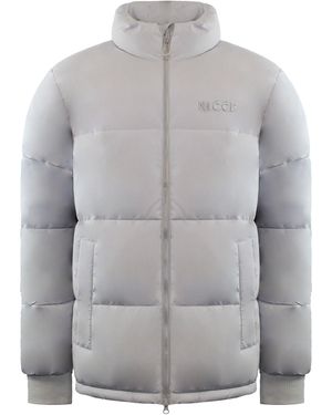 Nicce London Mercury Stone Padded Jacket - Grey