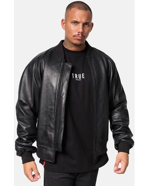 trueprodigy Lederjacke Filip - Black