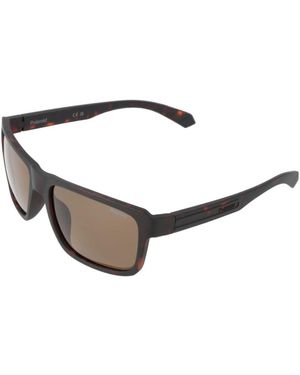 Polaroid Brown Plastic Sunglasses - Multicolour