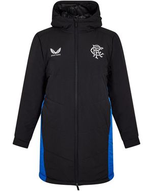 Castore Rangers Fc-Anorak Voor (Peacoat Marine) - Blauw