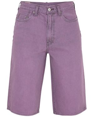 Levi's Levis Baggy Denimshorts Voor (Lavendel) - Paars
