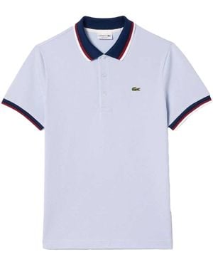Lacoste Mini Pique Stretch Regular Poloshirt (blauw)
