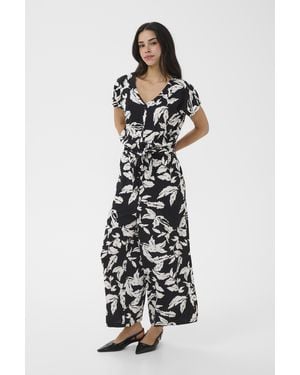 Kaffe Jumpsuit Kamira Jumpsuit Loose Fit - Wit