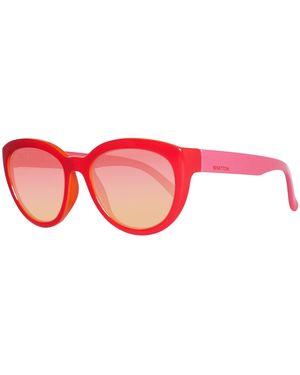 Benetton Red Injected Sunglasses
