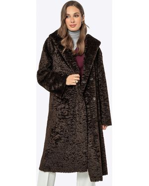 Wittchen Dubbelrijs Capuchonjas Polyester - Zwart